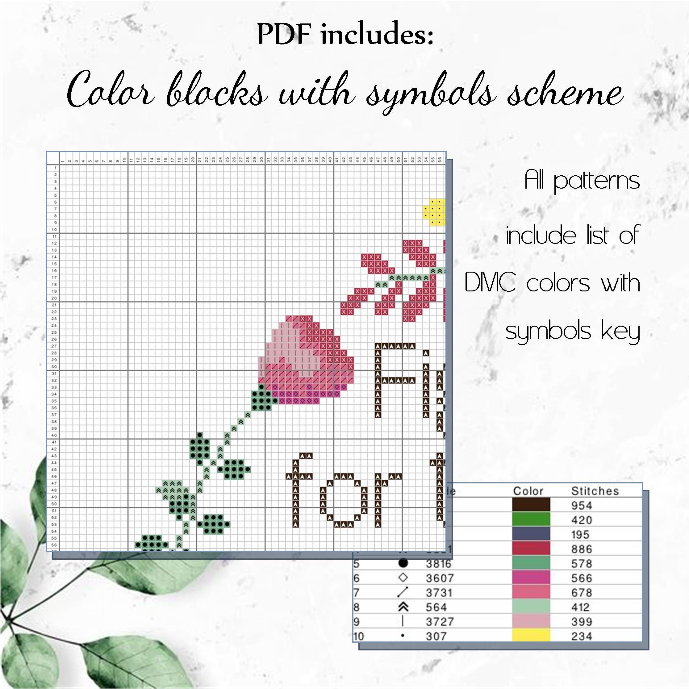 RBG Cross Stitch Pattern Digital Format PDF Ruth Bader - Etsy