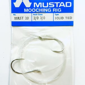 40 packs Mustad Mooching Rig hooks 2/0 3/0 lot