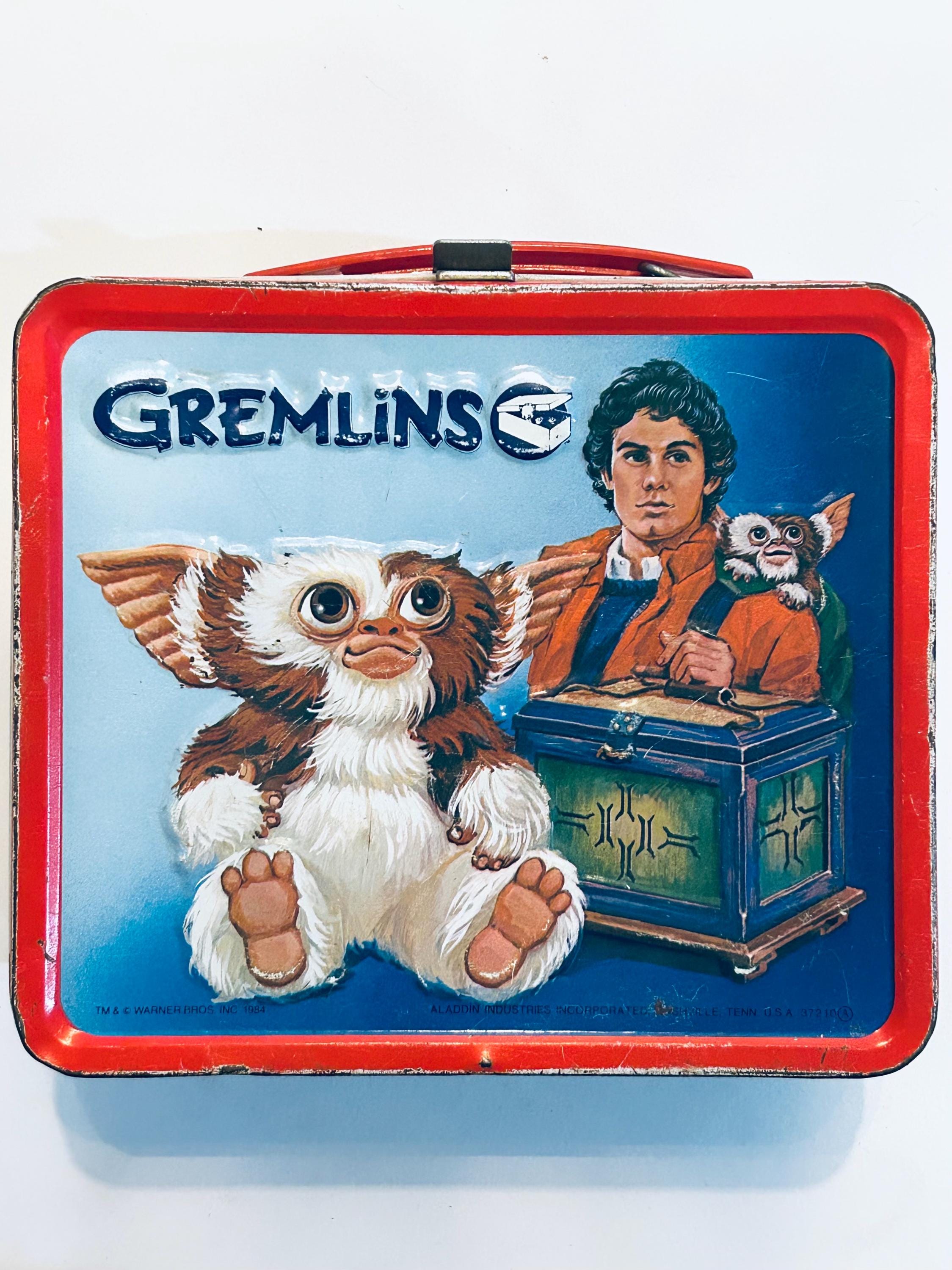 グレムリン ブリキ ランチボックス サーモ付き 1984年 USA製 グレムリン ブリキ ランチボックス サーモ付き 1984年 USA製