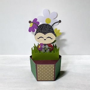 Marienkäfer Karte 3d. Pop Up Karte Marienkäfer. Natur / Tiere / Blumen / Insekt. Mutter / Schwester / Tochter / Ehefrau / Freundin / Kind. Geburtstag.