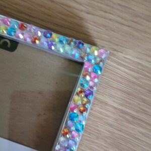 Colourful Clear Crystal Rhinestone Photo Frame 4 X 6 Inches - Etsy