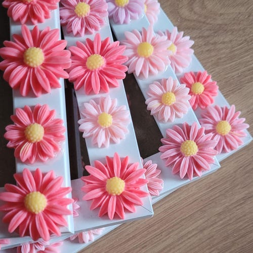 Pink Resin 3D Daisy Flatback Photo Frame 4 X 6 Inches - Etsy