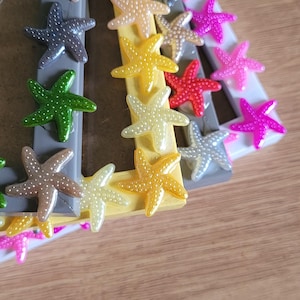 Colourful Resin Starfish Photo Frame 4 x 6 inches