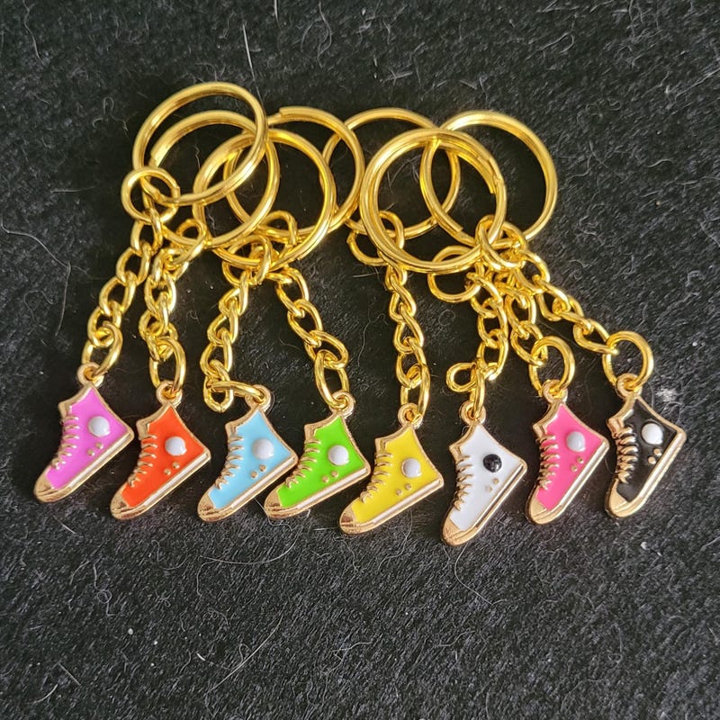 Black Trainer Keychain - Etsy UK