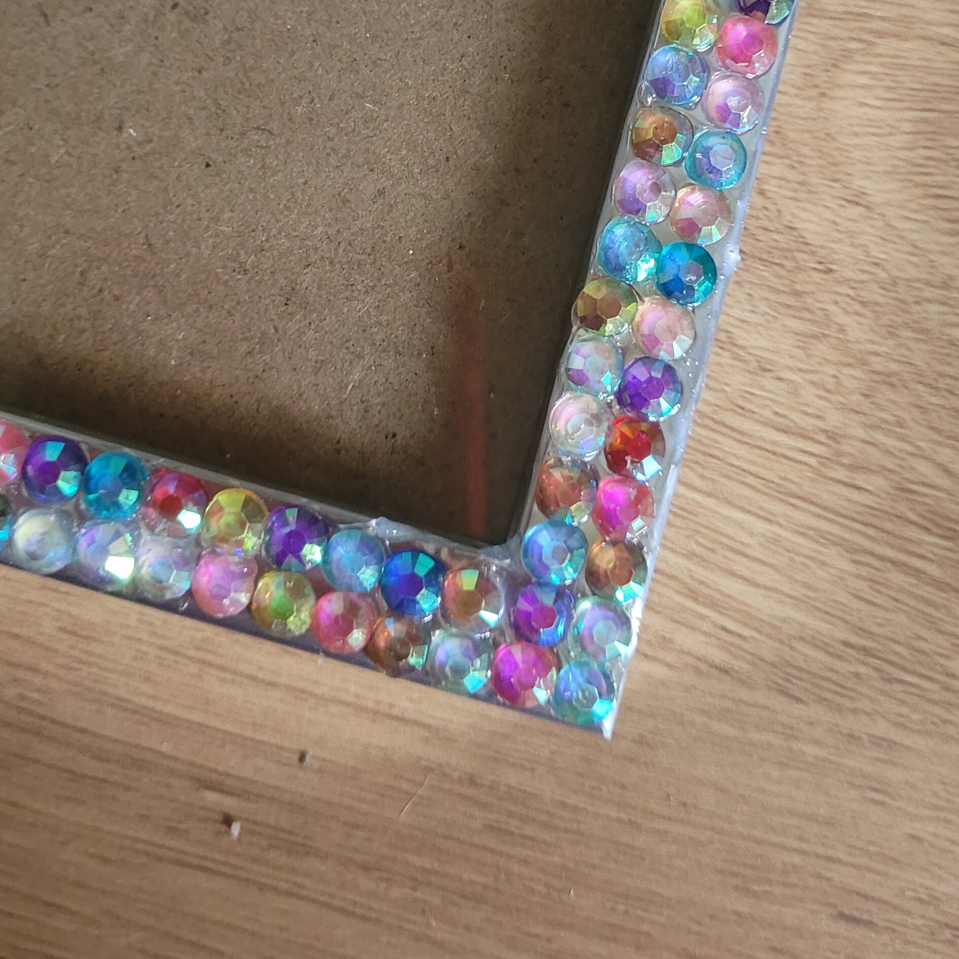 Colourful Clear Crystal Rhinestone Photo Frame 4 X 6 Inches - Etsy