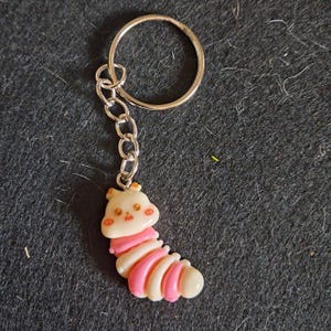 Colourful Resin Caterpillar Key Ring/Bag Tag image 6
