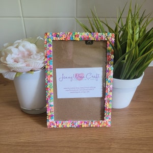 Colourful Fimo Fruit Slices Photo Frame 4 x 6 inches