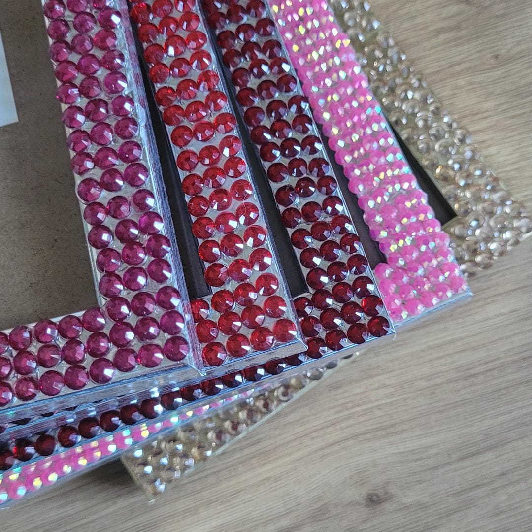Colourful Rhinestone Photo Frame 4 X 6 Inches - Etsy