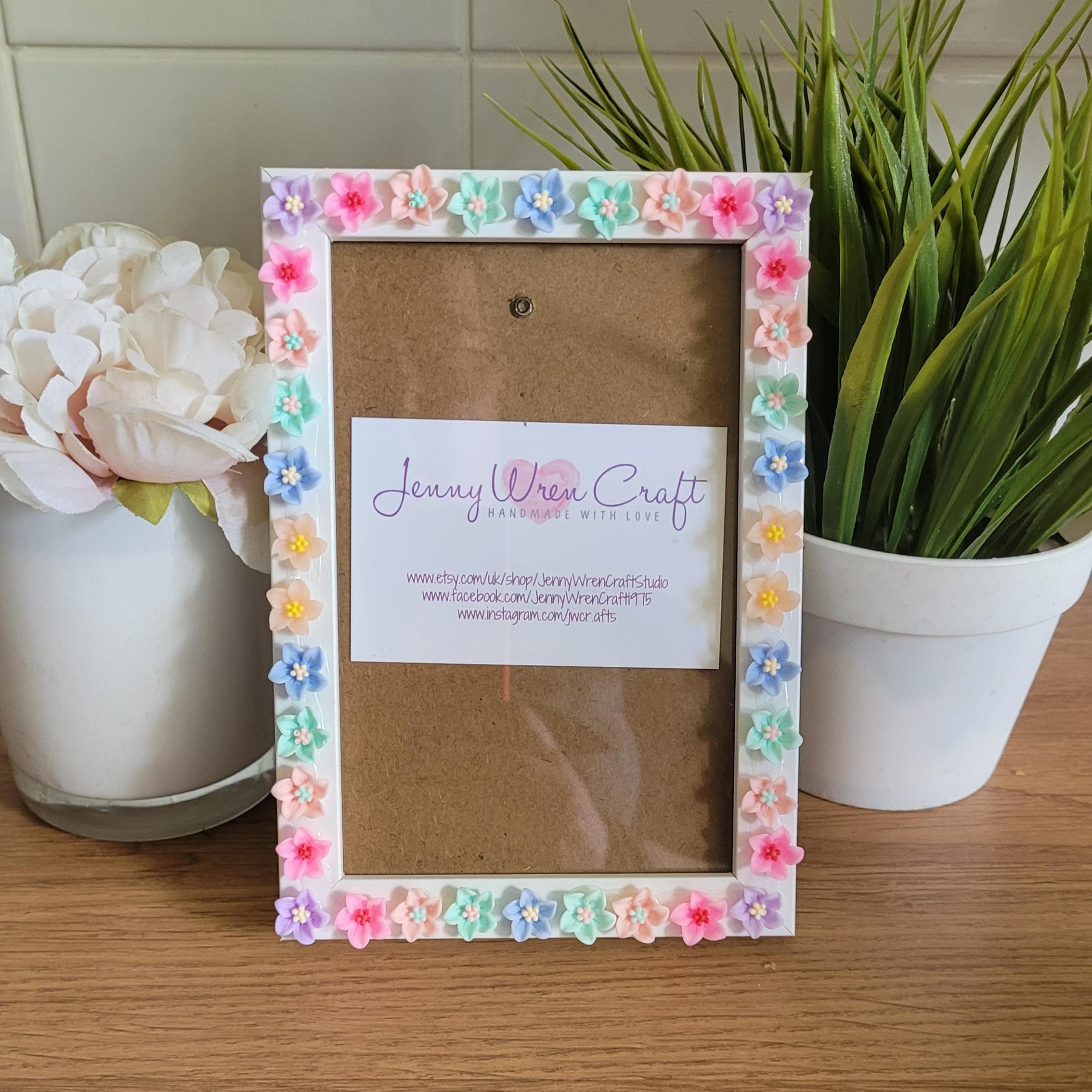 Colourful Sakura Blooms Box Photo Frame 4 X 6 Inches - Etsy