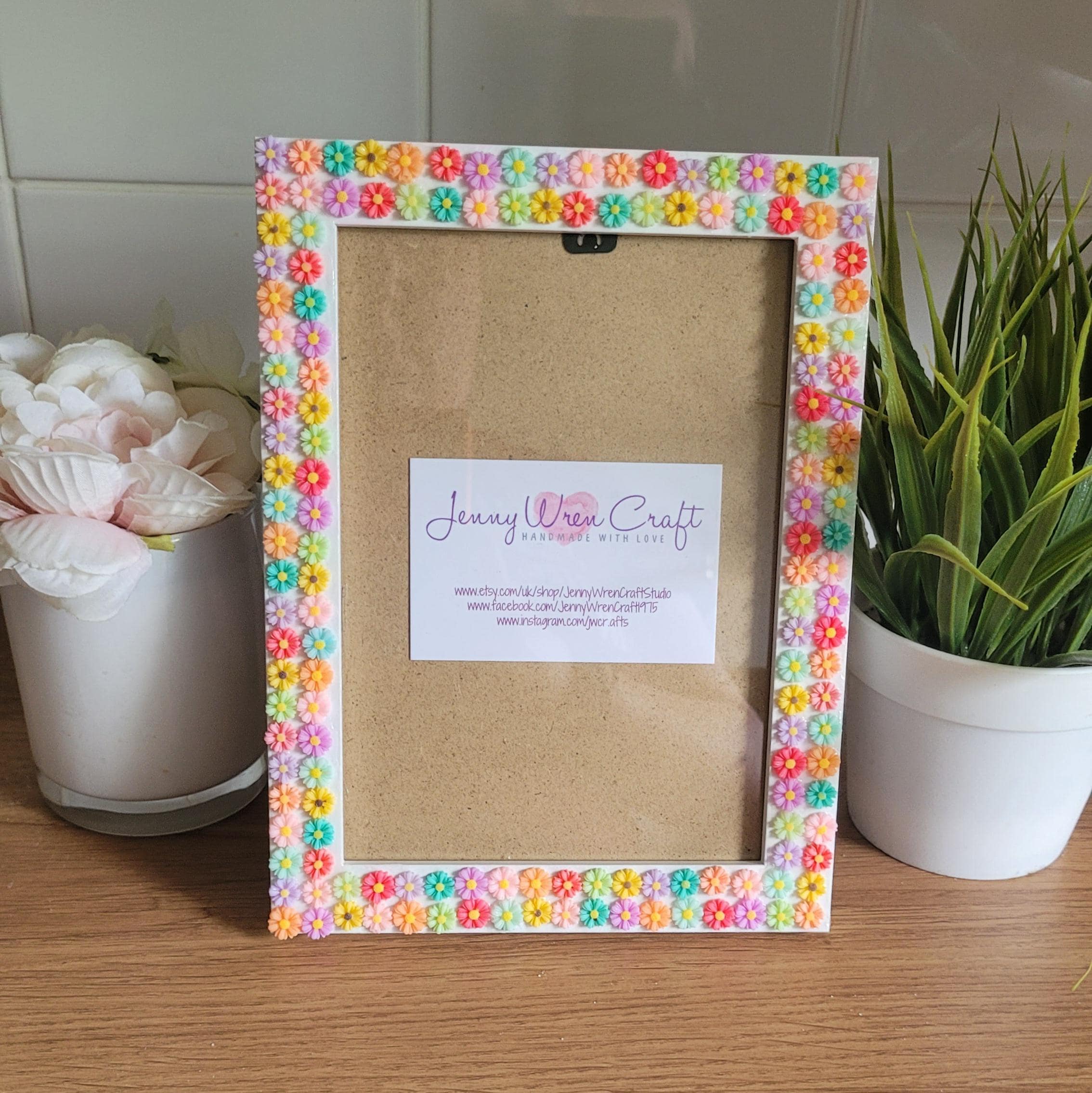 Colourful 3D Acrylic Daisy Photo Frame 5 X 7 Inches - Etsy