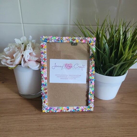Colourful Animal Clay Slices Photo Frame 4 X 6 Inches - Etsy