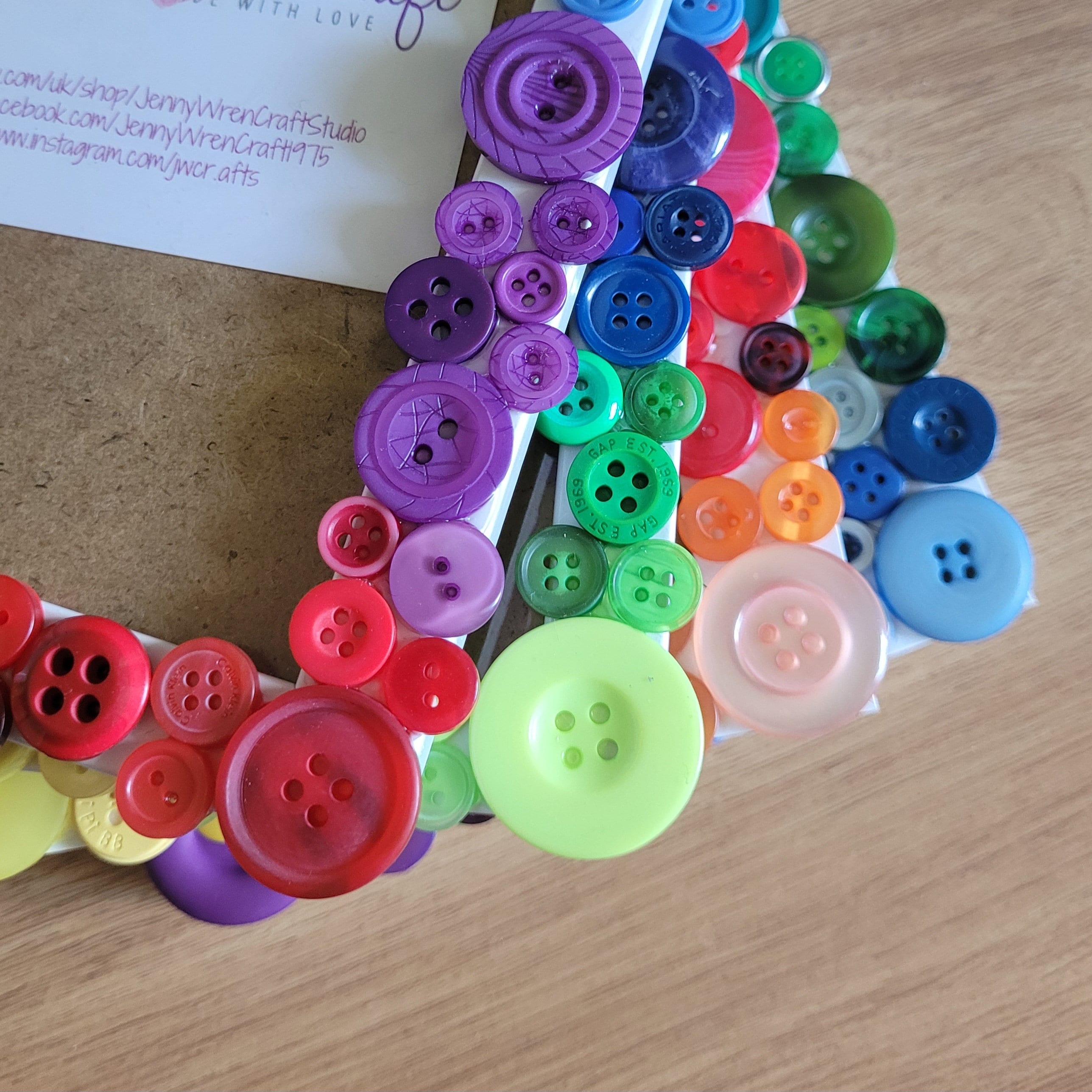 Rainbow Wood Brushed Picture Frame Photo Frame Poster Frame