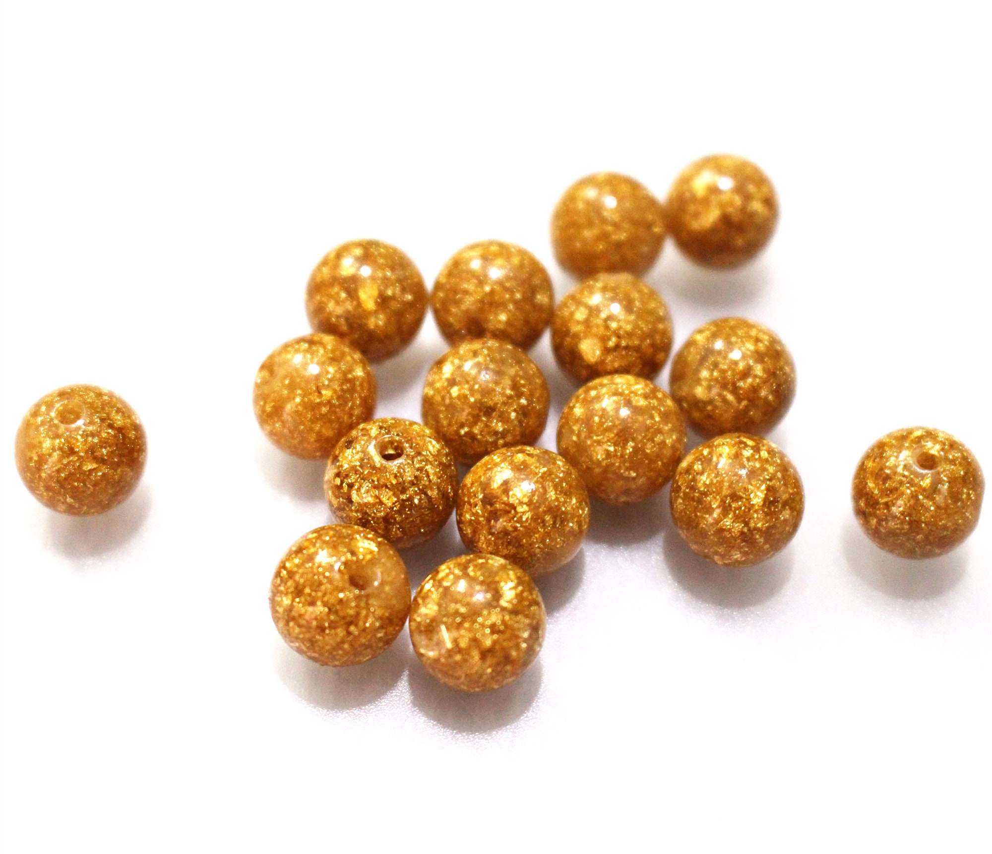 Tiny Gold Beads, Gold Spacer Beads, Mini Ball Beads, Round Beads, Gold  Plated Beads, Jewelry Spacers, Spacer Beads, Gold Tube Beads, 25Pc