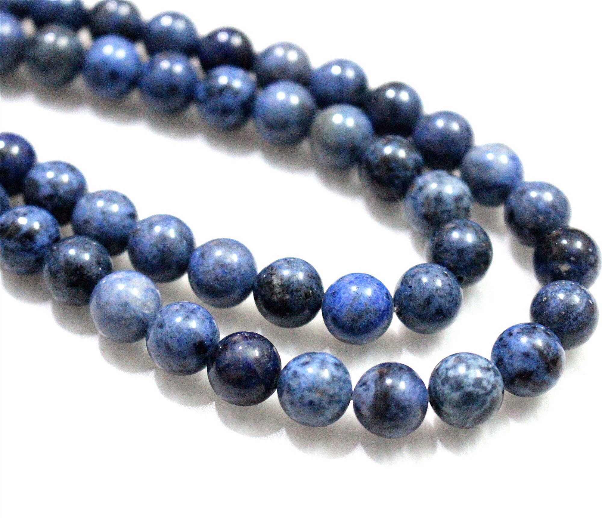 AAA Dumortierite Round Beads 6mm 8mm 10mm Dumortierite Beads | Etsy