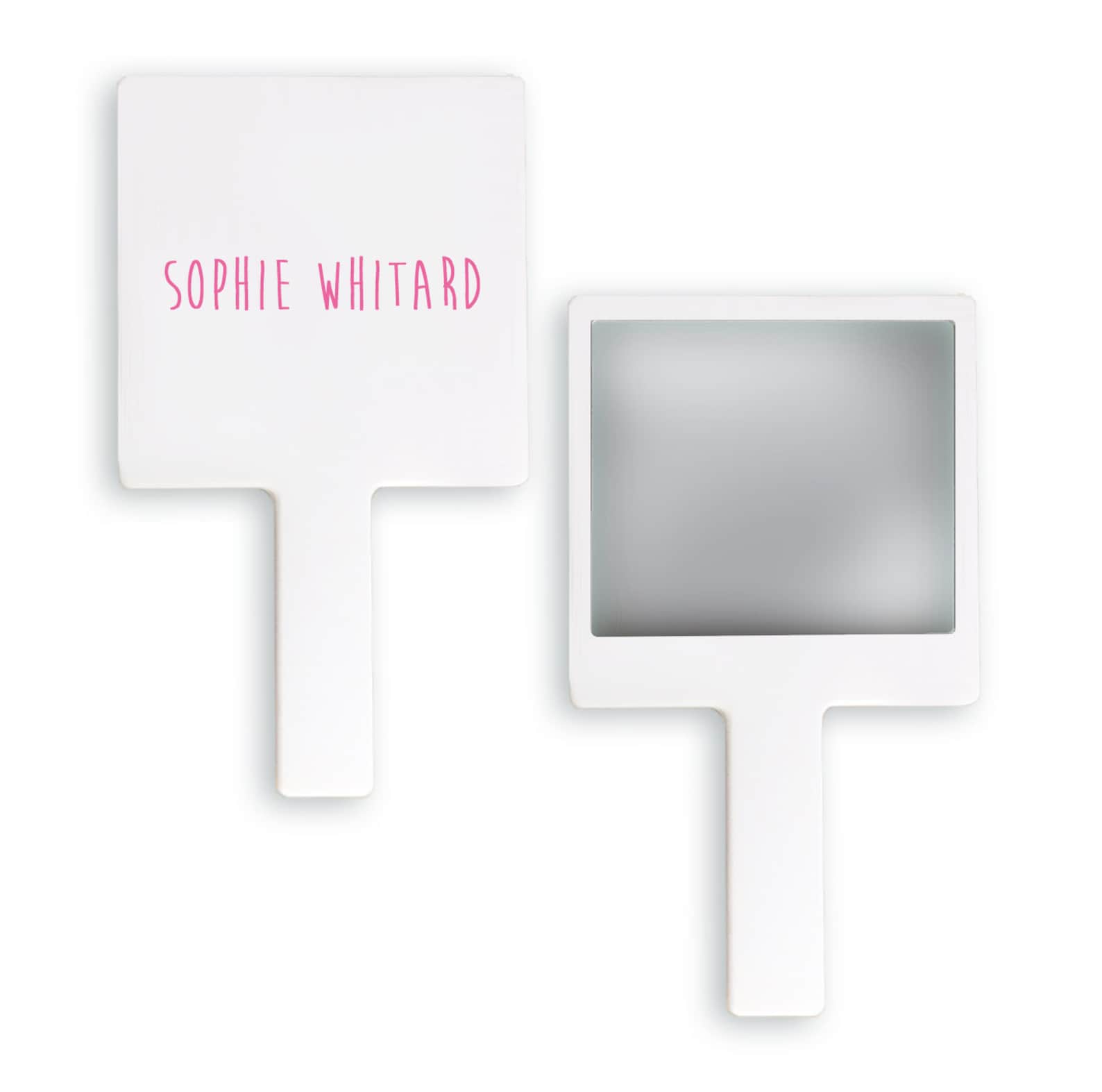 Personalised Handheld Makeup Mirror Etsy