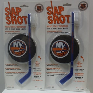 J.F. Sports Pair of New York Islanders Slap-Shot Toothbrush