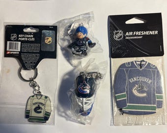 Brelok emaliowany Vancouver Canucks