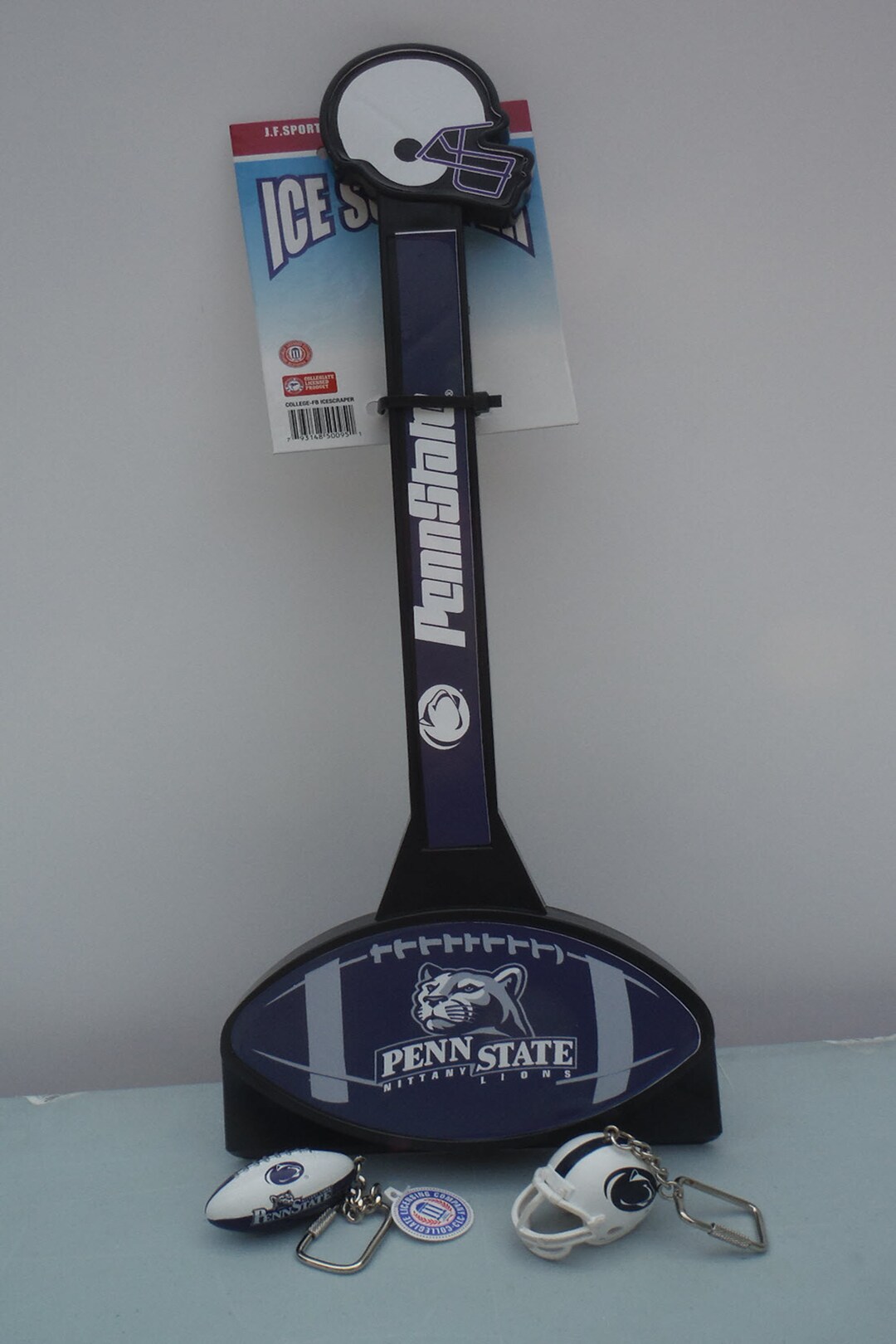 Penn State Rope Key Chain Penn State Nittnay Lions Ice Scraper and Pair of Football Key Chains - Etsy