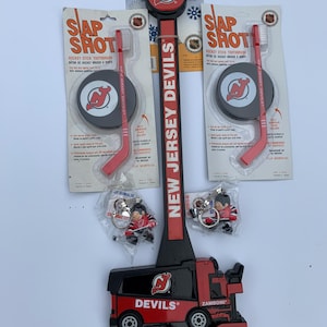 New Jersey Devils Hockey Stocking Stuffers - Ice Scraper, Toothbrushes, Key Chains