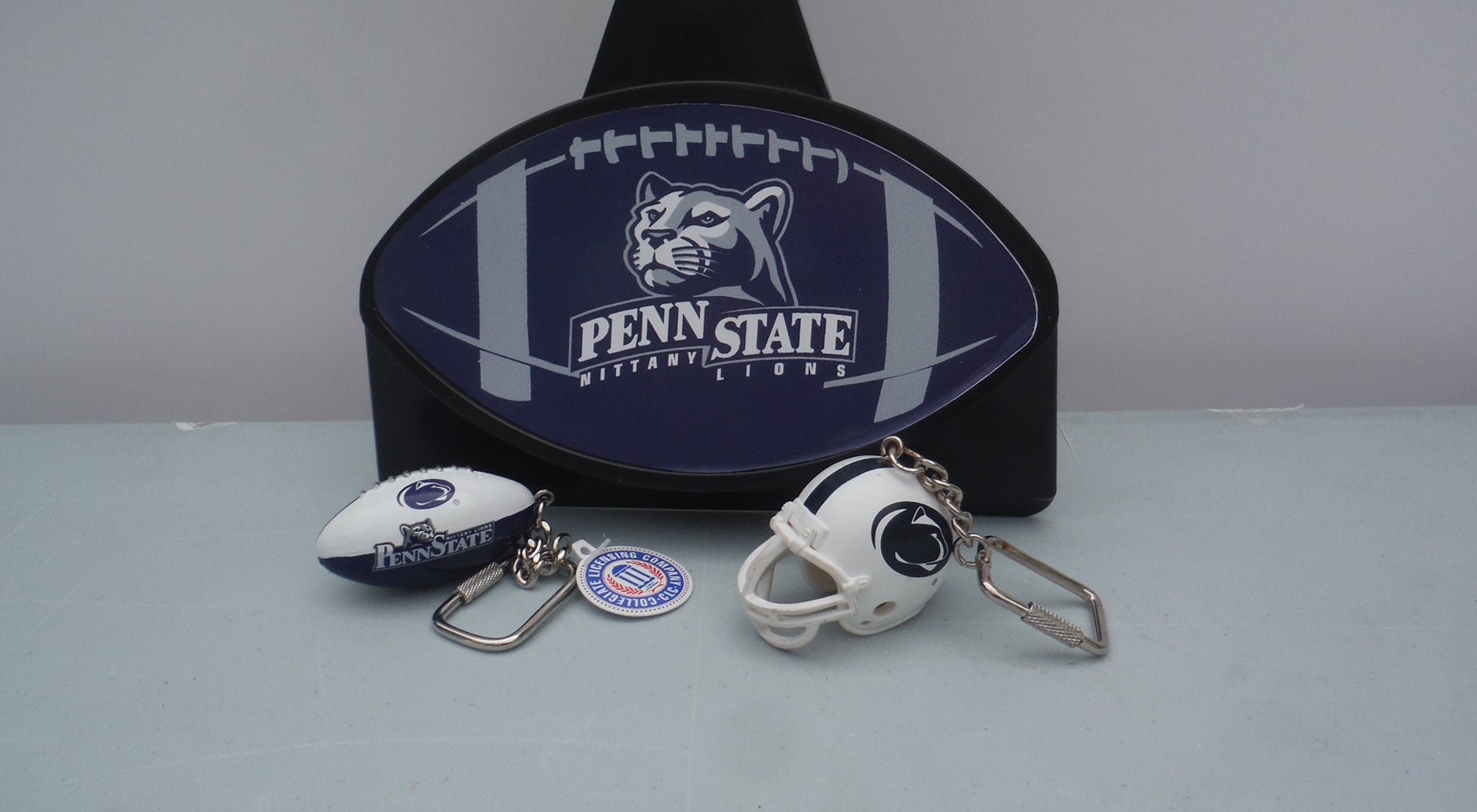 Penn State Nittnay Lions Ice Scraper and Pair of Football Key Chains Etsy