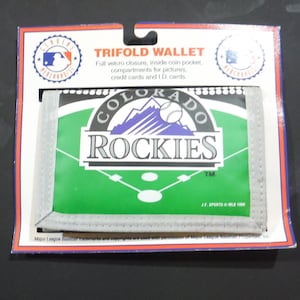 Colorado Rockies Tri-Fold Nylon Portemonnaie