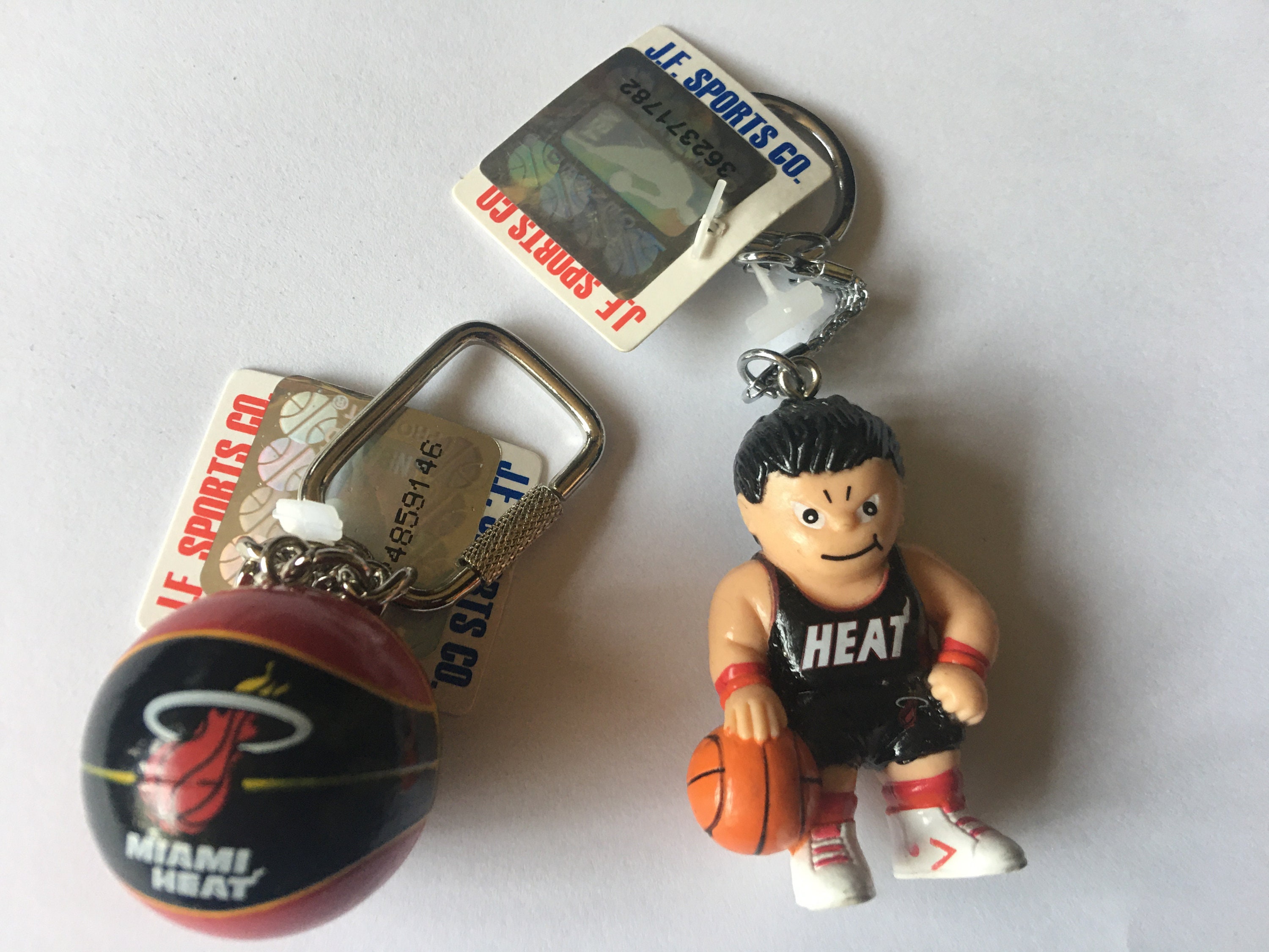 Miami Heat Lil’ Brat Basketball Player & Basketball Key Chain