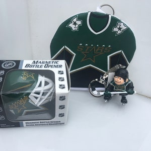 Dallas Star Hockey Key Chains and Bottle Opener