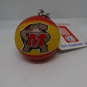 University of Maryland Terrapins Basketball Key Chain