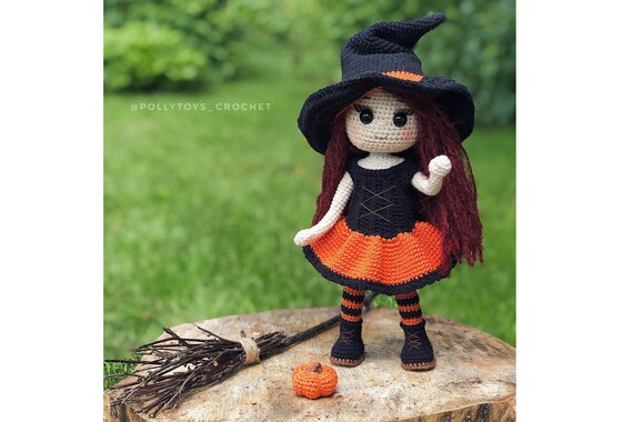 crochet witch doll pattern