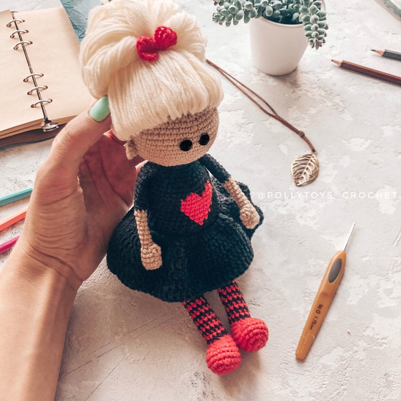 Crochet PATTERN Doll Polly Amigurumi Doll Crochet Toy Crochet | Etsy