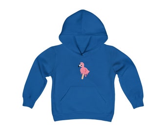 flamingo melting pop hoodie youth
