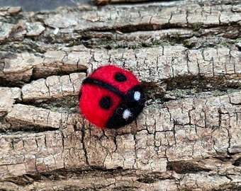 Lady Bugs 3 pcs Adorable Fuzzy Critters Child Toy Keychain Accessory Decor