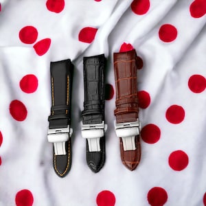 Genuine Leather Strap Fit for Tissot 1853 COUTURIER T035627A T035407A T035439 Watch Strap replacement  22 23 24mm