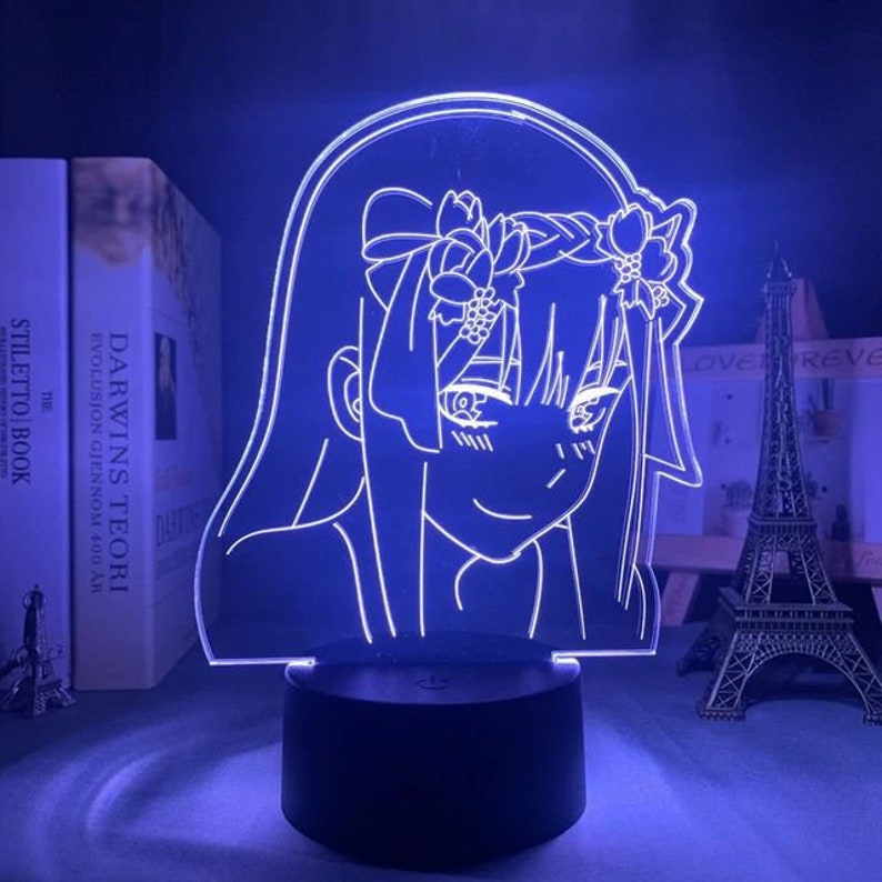  Zero  Two  Night LIght  Night light  Anime night light  Kids 