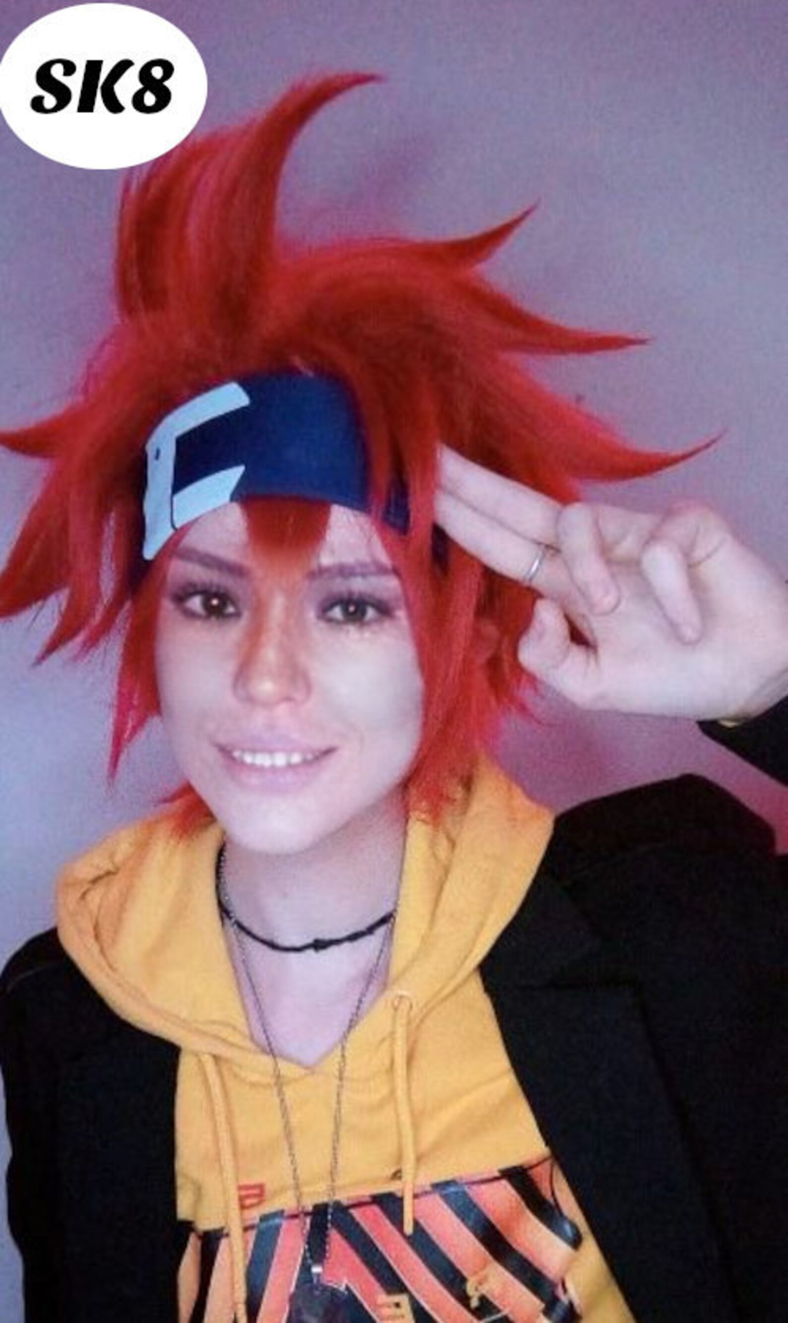 Reki Kyan Cosplay Wig Headband Etsy