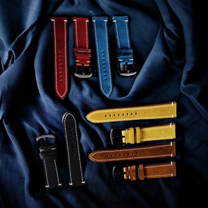 Replacement Strap for IWC Genuine Leather 18mm 19mm 20mm 21mm 22mm 24 mm Watch Band
