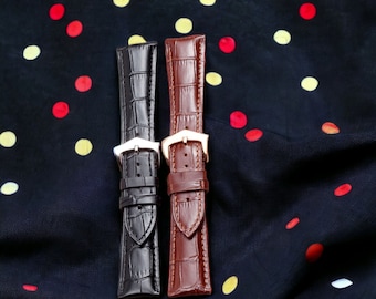 Leather Strap Fit Patek Philippe Aquanaut Watch 19mm 20mm 21mm 22mm