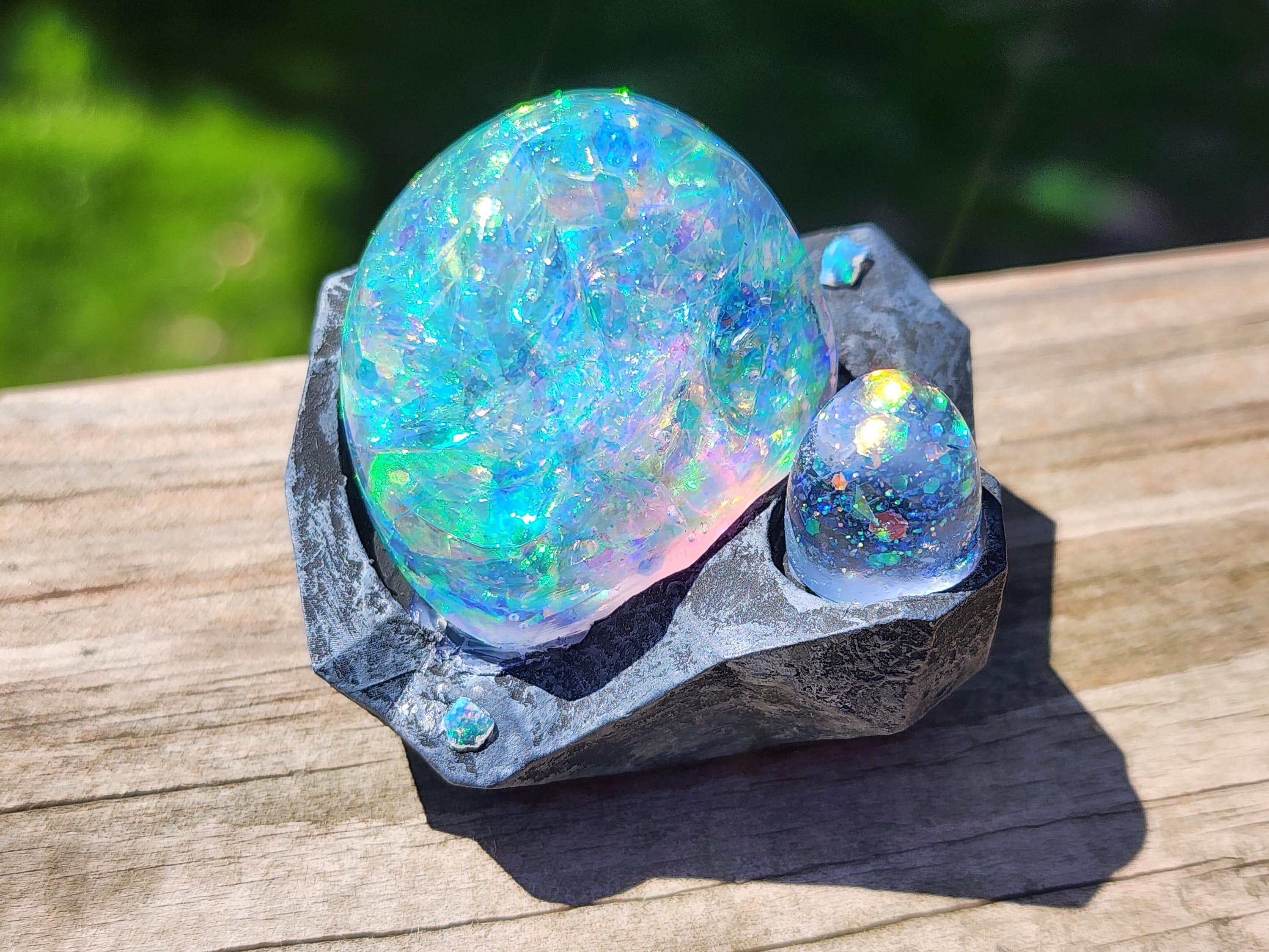 Opal W/ Plaque - Legend of Zelda: Breath of the Wild / Tears of