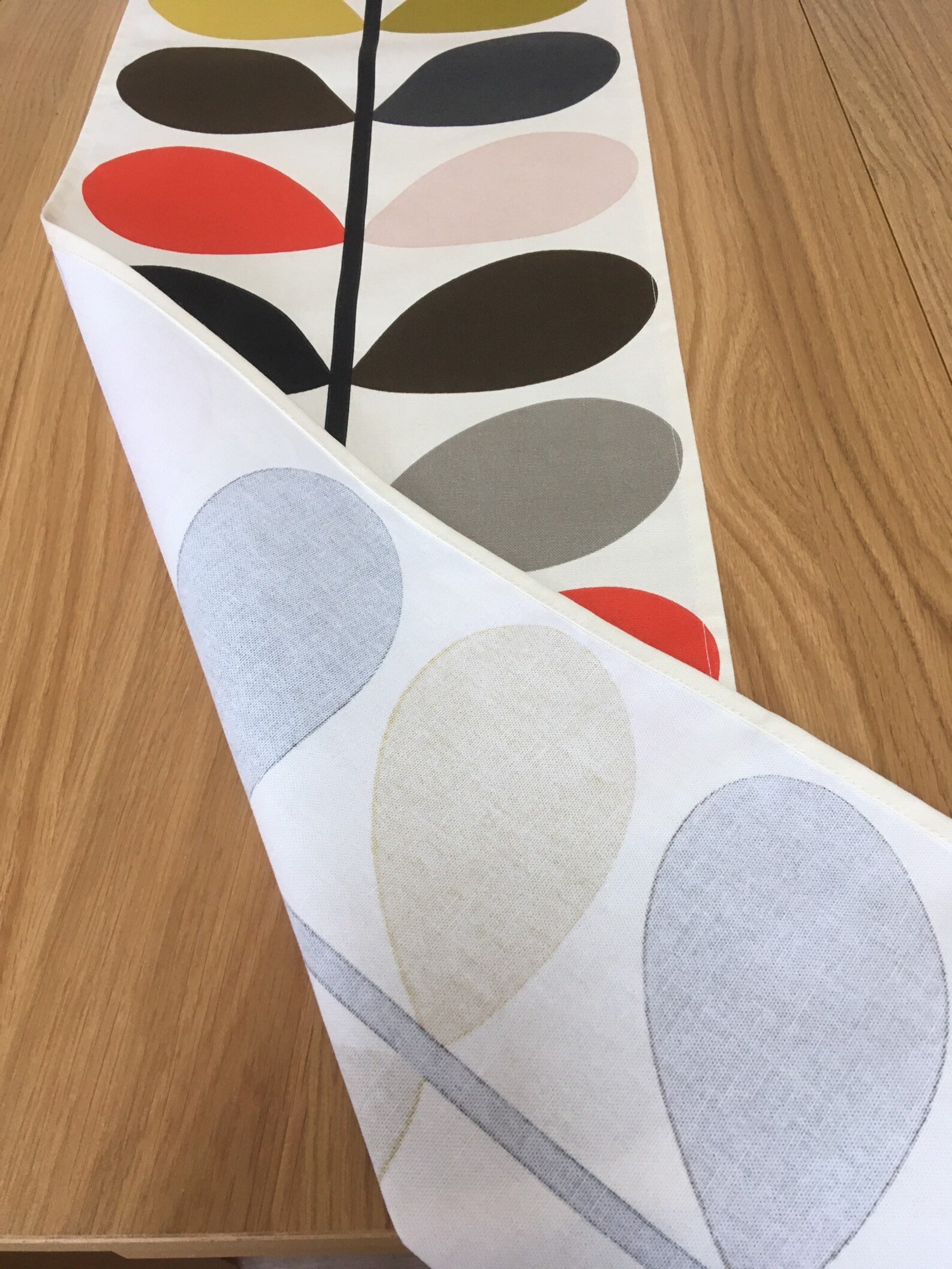 Handmade Orla Kiely Table Runner. Two available sizes. 1m or Etsy