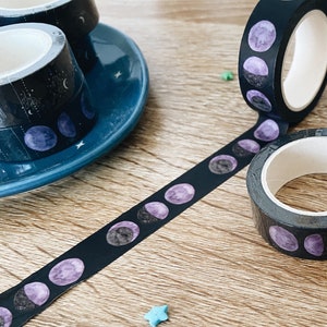 Purple Moon Washi Tape