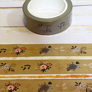 Washi Tape - Botanical Bunches, Vintage inspired Washi Tape