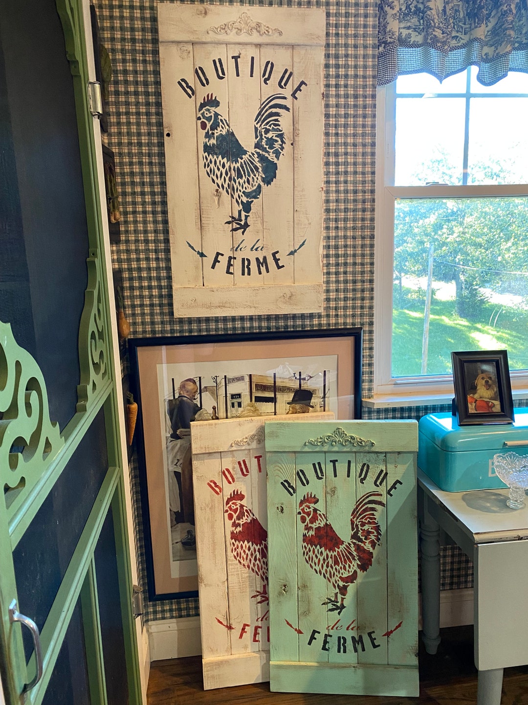 CLEARANCE Only 3 AVAILABLE 1 of Each Ready to SHIP Rustic French