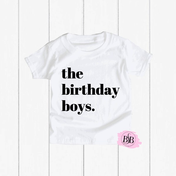 Birthday Boy Shirt, Boy Birthday Shirt, The Birthday Boy, The Birthday Boy Shirt, 1st Birthday Shirt, Birthday Boy, First Birthday, Twins