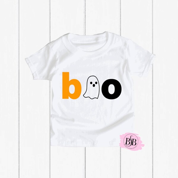 Kids Halloween Shirt, Toddler Halloween Shirt, Halloween Toddler Shirt, Halloween Shirt, Ghost Halloween Shirt, Halloween Shirt for Boys