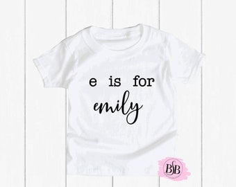 Personalized Toddler Shirt, Name Shirt, Kids Name Shirt, Cute Custom Shirt, Boys Name Shirt, Girls Name Shirt, Name Shirt Boy, Custom Shirt