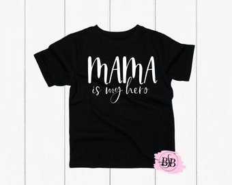 Mad Love For My Mama Shirt, Trendy Toddler Shirt, I Love My Mom, Mama Is My Hero Shirt, Mamas Boy Shirt, Cute Boys Clothes, Kids Graphic Tee