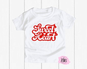 Sweet Heart Shirt, Cute Girl Valentines Shirt, Kid Valentine Shirt, Valentines Day Shirt, Valentine Shirt Girl, Toddler Valentines Day Shirt