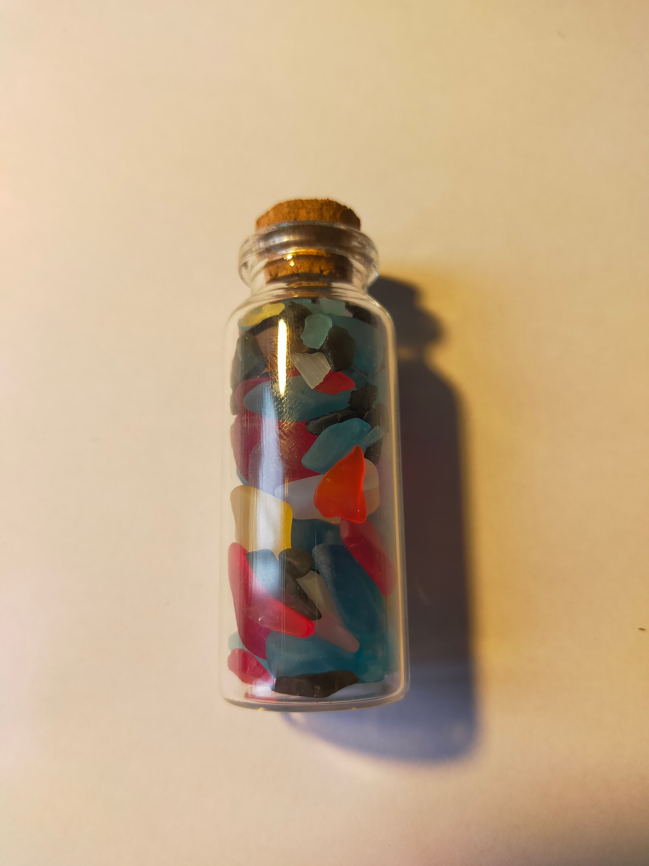 Fiole de Verre Marin Dépoli