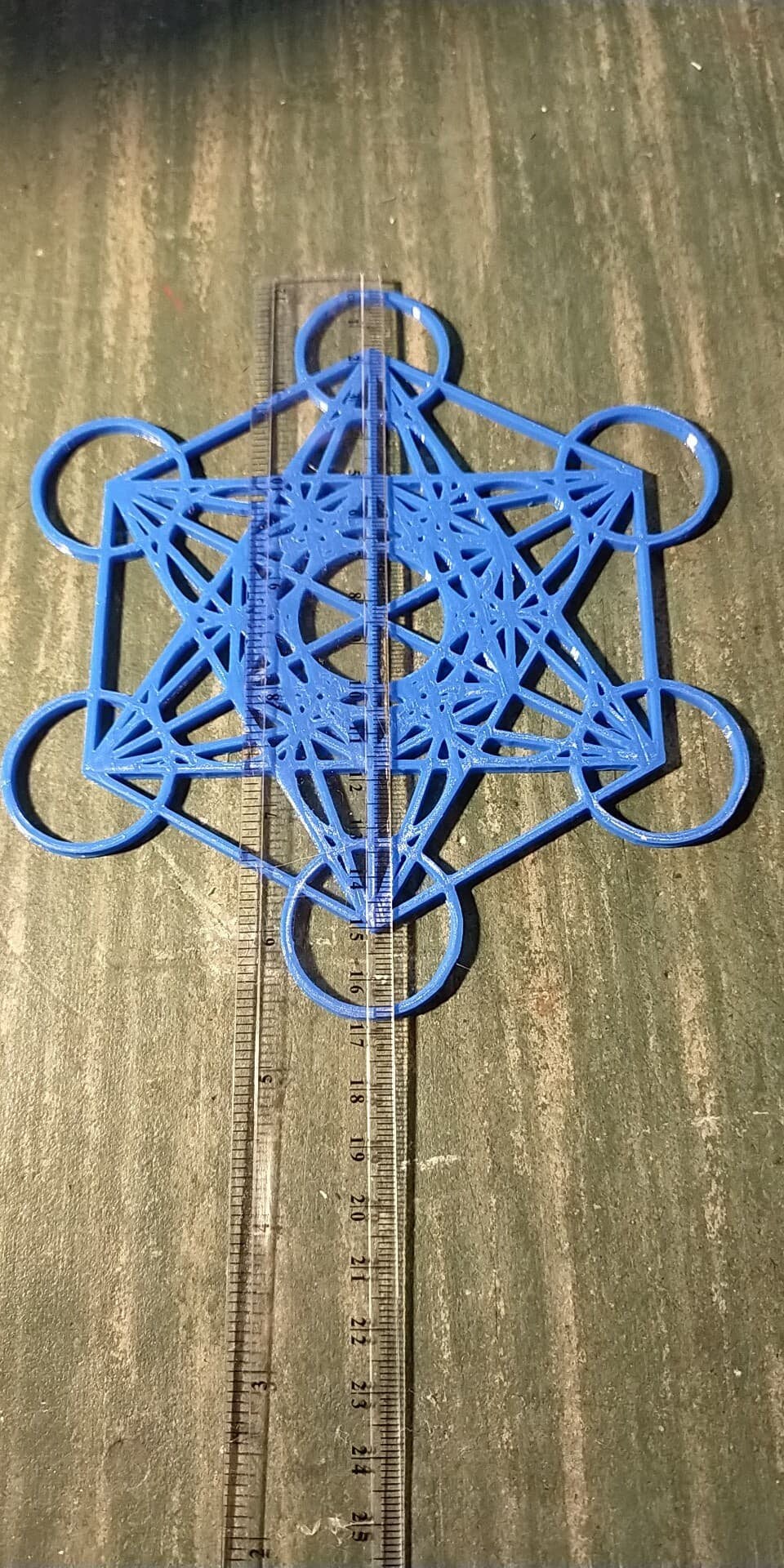 Cube de Métatron Géométrie Sacrée Impression 3D