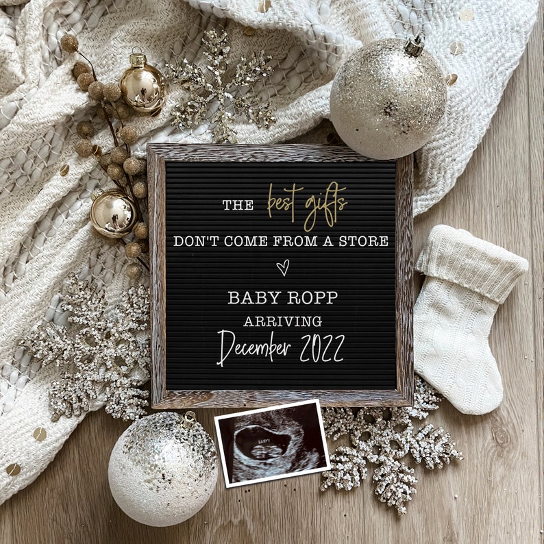 Digital Preganacy Announcement